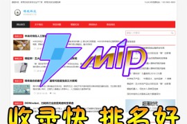 锦昵科技 织梦模板mip博客decms原创百度秒收录快关键词排名好热卖标准网站